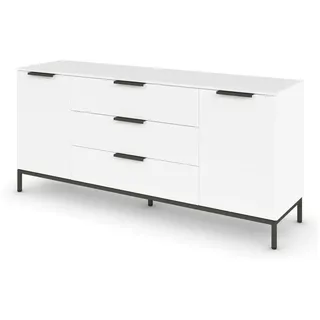 Sideboard  Frome , weiß , Maße (cm): B: 160 H: 72