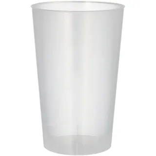 Papstar 96 Mehrweg-Trinkbecher PP 0,5 l Ø 9,1 cm · 14 cm unzerbrechlich