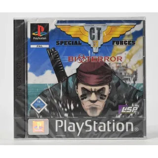 Sony Playstation 1 PS1,CT Special Forces 3: Bioterror,PAL,USK16,neu