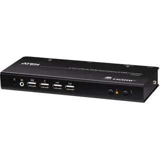 ATEN CS742H 2-Port USB 4K HDMI Dual Display KVMP Switch