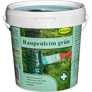 Schacht Raupenleim Grün 1 kg Eimer