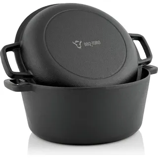 BBQ-Toro Gusstopf Kazan mit Deckel 6,8 l