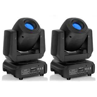 UKing 100W Moving Heads LED Strahler DMX 512 RGBW Prisma RGBW Lichteffekt 8 Farben 8 Gobos für DJ Disco Band Show Party Bühnenlichter