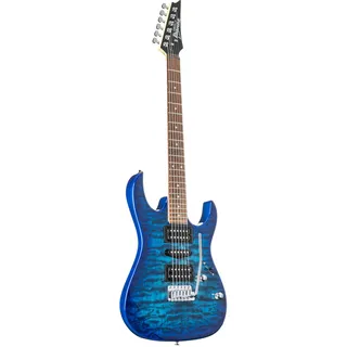 IBANEZ GRX70QA-TBB Transparent Blue Burst