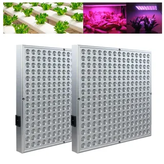 Jopassy LED Pflanzenlampe, 2 * 15W Grow Light Grow Lampe, 225 LEDs Rot Blau Licht Pflanzenleuchte, für Zimmerpflanzen Gemüse Gartenarbeit Bonsais