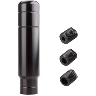 bartoo Schaltknauf Aus Aluminiumlegierung, 12,7 cm, Auto-Schaltknauf, Auto-Schalthebel, Schalthebelgriff, Mit 3 Gewindeadaptern M8, M10, M12, passend Für die meisten automatischen, manuellen