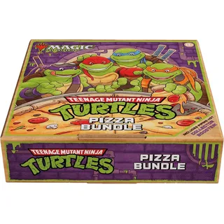Wizards of the Coast Magic the Gathering Teenage Mutant Ninja Turtles Pizza Bundle Englisch