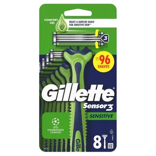 Gillette Sensor3 Sensitive Einwegrasierer 8er