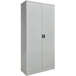 INOFEC Metallschrank 195 x 92 x 42 cm grau
