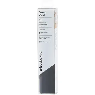 Cricut Joy Xtra Smart Vinyl – wiederablösbar 24,1 cm x 91,4 cm schwarz