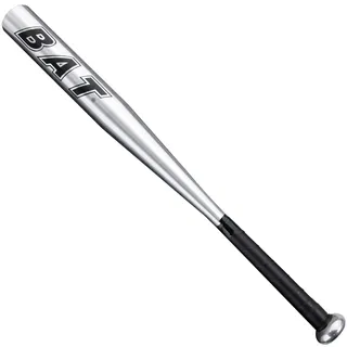 30 Zoll / 34 Zoll Baseballschläger Aluminium Baseball Bat 86 cm Metall Baseball Schläger Alu baseballschläger Sportschläger Anti Rutsch Griff Für Training und Übung (Silber, 34 Zoll)