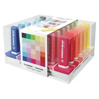 Stabilo Textmarker 30 St. Blau/Grün/Lila/Türkis/Beige/Schwarz