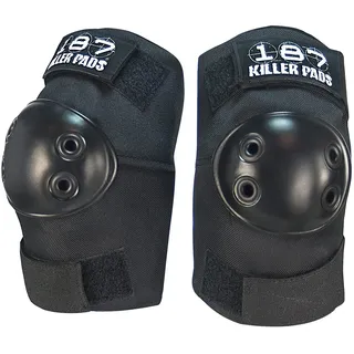187 Killer Pads Unisex Elbowpads Schutzausrüstung, Schwarz, S, 11.11.EBP.03-02