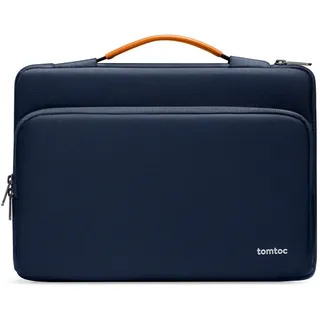 tomtoc 360° Tasche Hülle für 13'' MacBook Air M4/A3240 2025, M3/A3113, M2/A2681 M1/A2337 A2179, 13'' MacBook Pro M2/M1, Wasserabweisend Laptoptasche Laptophülle Passt 12,9-13'' iPad Pro/Air M3 2025