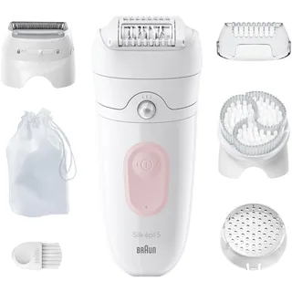 Braun Silk-épil 5 5-060 Weiß/Rosa