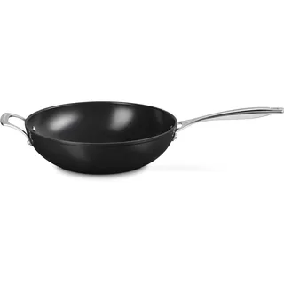 Le Creuset Wok 30 cm mit Keramikbeschichtung mit Haltegriffen
