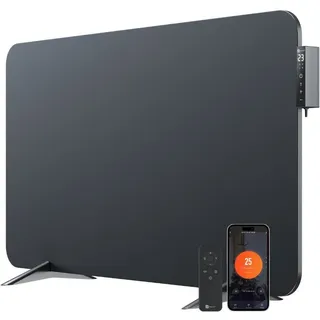 bringer-germany Hybrid Infrarotheizung 1000 W Schwarz