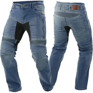 Trilobite Parado Doublelayer Slim Motorrad Jeans blau 34/32