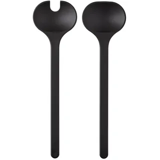 Mepal Salatbesteck Silueta Kunststoff nordic black