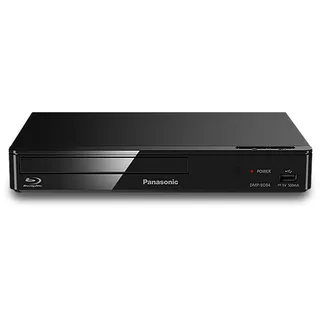Panasonic DMP-BD84AGK Blu-ray Player, Schwarz | Full HD Blu-ray, USB Media Player, Blu-ray/DVD/CD Wiedergabe, HDMI Anschluss, Kompaktes Design