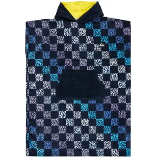 QUIKSILVER Hoody Poncho schwarz blau