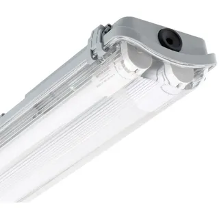 LUXULA LED Wannenleuchte, mit 2x18W Röhren, 120cm, IP65