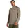 Sweatshirt mit 1/2-Zip 200 taupe dusk/black S