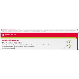 Magnesium AL 243 mg Brausetabletten, 20 St. Tabletten