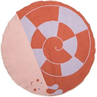 David Fussenegger Krabbeldecke Juwel 'Schnecke' ∅ 120 cm Terracotta