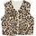 Teddy-Weste Relaxed Fit Damen Braun L