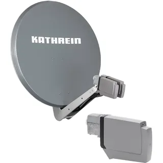Kathrein CAS 90 gr Sat-Antenne multifeedfähig Graphit (grau) - 2 Teilnehmer