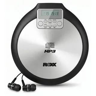Roxx PCD 600 Tragbarer CD-Player CD, CD-R, CD-RW, MP3 Schwarz