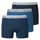 Shorts 3er Pack Serie 95/5 Organic Cotton Blau 152