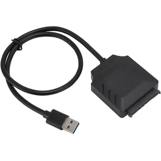 USB 3.0-zu-Festplattenadapter, 6 Gbit/s USB 3.0-zu-III-Festplattenkonverterkabel für 2,5-Zoll/3,5-Zoll-Festplatten