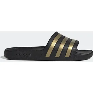 Aqua adilette Core Black / Gold Metallic / Core Black 47