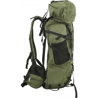 vidaXL Wanderrucksack 60 L Armeegrün