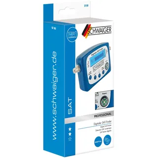 Schwaiger SAT-Finder SF80 531 m. LCD-Display Blau