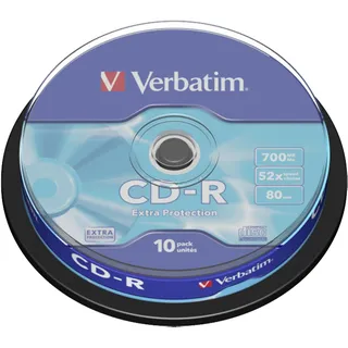 Verbatim CD-R 700MB 52x 10er Spindel