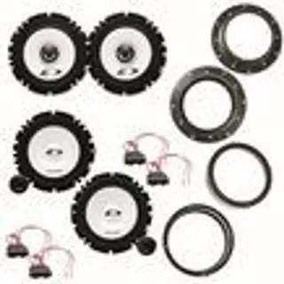 ALPINE SXE-1750S SXE-1725S 2 Wege vorne hinten Einbauset für Jetta Tiguan