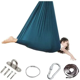 Sensorische Therapieschaukel für Kinder, 360°-Kinderhängematte für drinnen und draußen, elastische Schaukeltherapie, umarmender Hängesessel