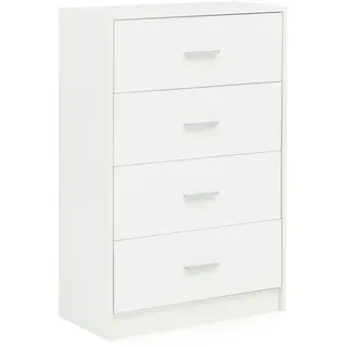 tinkaro Kommode BLODIN Holz Anrichte Weiß (1 St) weiß