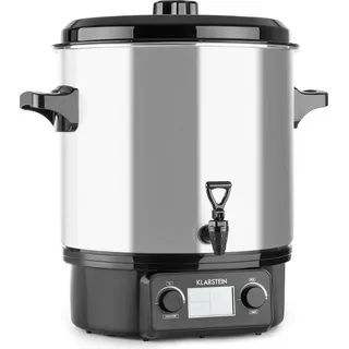 Klarstein Biggie Digital Einkochvollautomat 27 l Silber