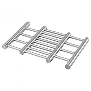 Testrut Axentia Topfuntersetzer silber Edelstahl - silber