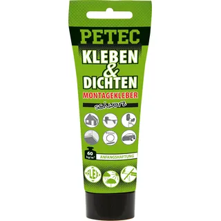 Petec Dichtmasse Karosserie & Dichtmasse schwarz 80 ml