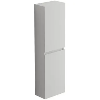 doporro Verona Hochschrank 35 x 20 x 120 cm Transparent/Holz