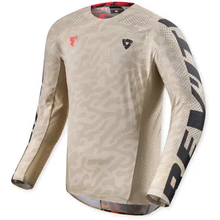RevIt! Revit Thirteen Pol Tarrés Langarm-trikot - Sand - S