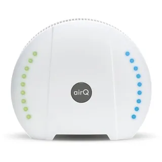 air-Q pro Luftmessgerät, Luftanalysator, Luftmesser mit 13 Sensoren präzise Messung von Feinstaub, CO2, VOC, Luftfeuchtigkeit, Temp. u.v.m. Smart Home mit App, Gesundheits- und Leistungsindex