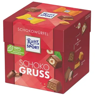 Ritter Sport Schokowürfel Weihnachtsschokolade 22 Stück 176 g