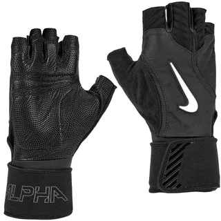 Nike Alpha Elite TG Trainingshandschuhe 091 black/black/white M