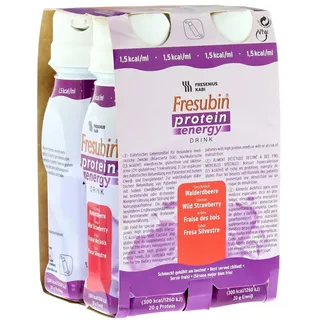 Fresubin protein energy Drink 4 x 200 ml Walderdbeere
